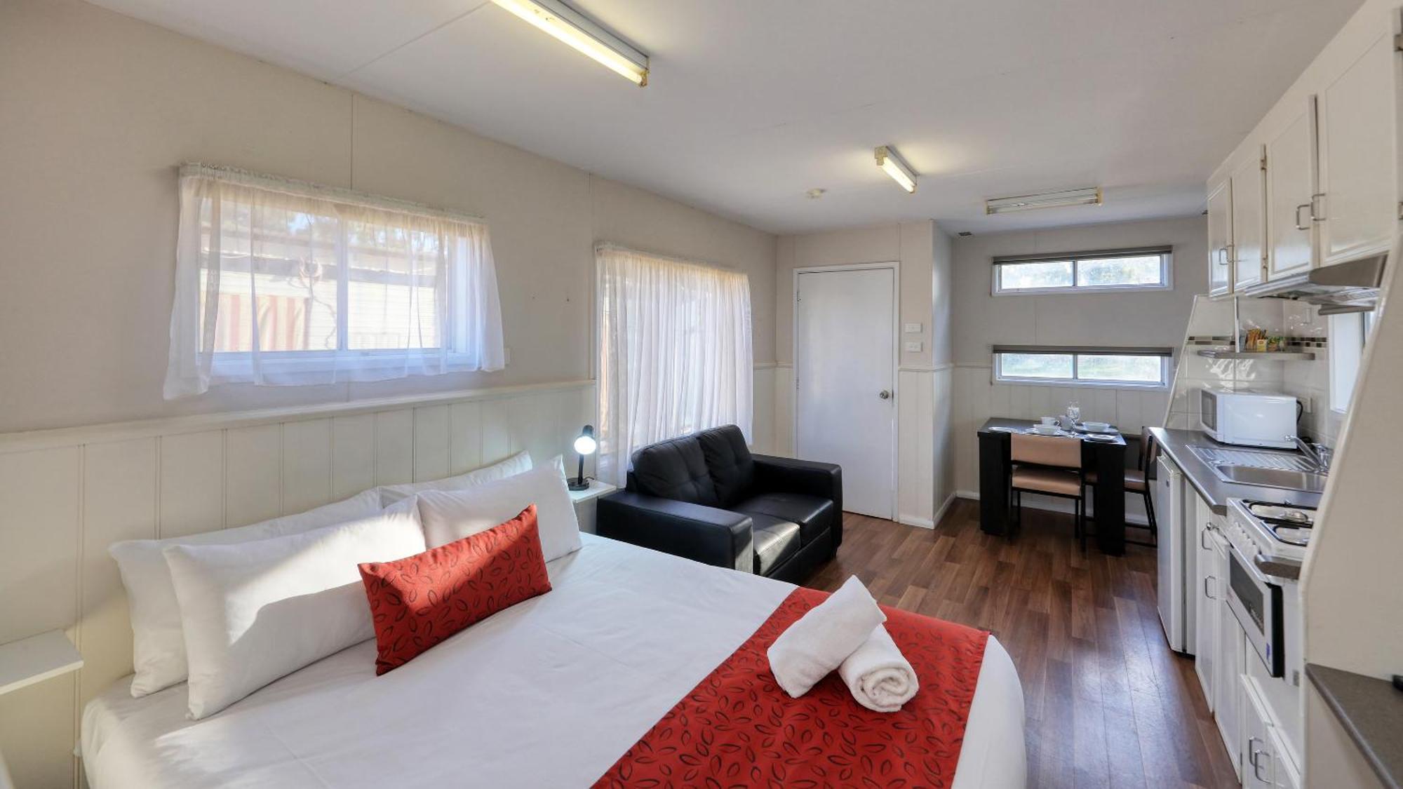 Yarrawonga Riverlands Tourist Park Quarto foto