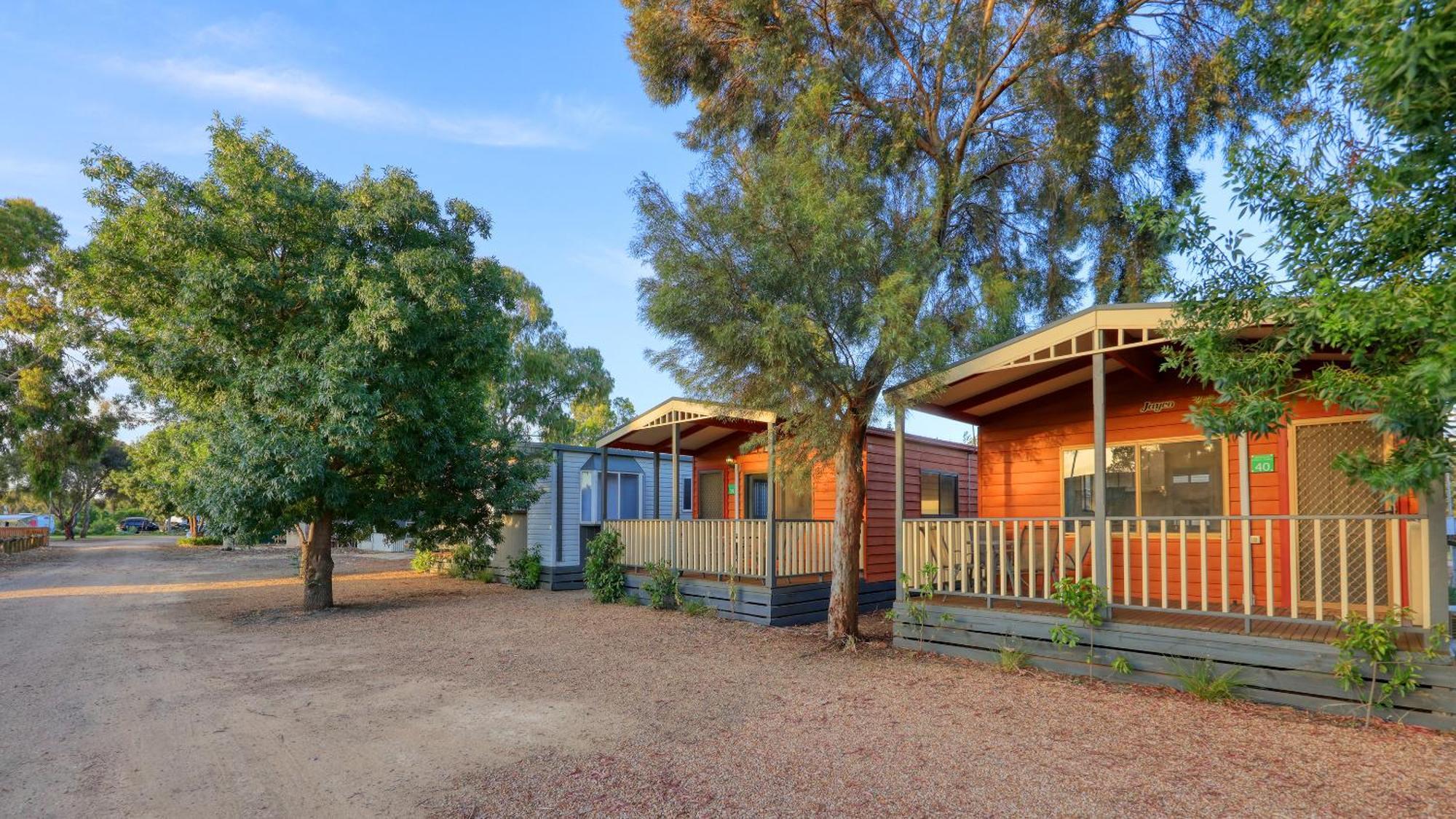 Yarrawonga Riverlands Tourist Park Exterior foto